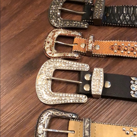 Western bling, crystal, and sequin belts- medium - Picture 5 of 6